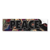 Black Peril_CU, Peace bumper stickers by Curious_Dreams Black Peril_CU, Peace bumper stickers