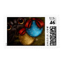 BLACK PERSIAN CAT HOLIDAY Postage postage by BY_CYRA BLACK PERSIAN CAT HOLIDAY Postage postage