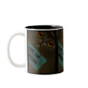 BLACK PERSIAN CAT - VOTE FOR McCAIN Mug