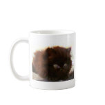 Black Persian Kitten mug