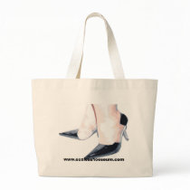 Black Perspex Stillettoos bags