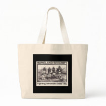 Black Photo Indian Homeland Security Canvas Bag