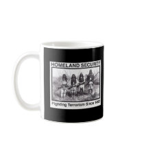 Black Photo Indian Homeland Security Coffee Mugs