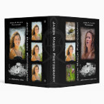 Black Photography 1" Portfolio - Grunge Binder