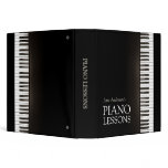 Black Piano binder
