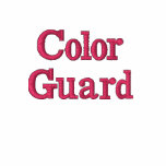 Black/Pink Color Guard Hoodie embroidered shirts