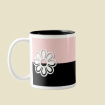 Black & Pink Design 3 Mug by mrssocolov Black & Pink Design 3 Mug