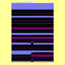 black pink stripe cards