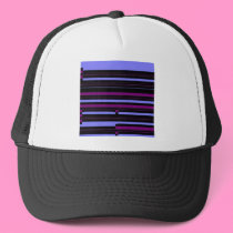 black pink stripe hats