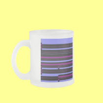 black pink stripe mugs
