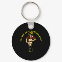 Black Pirate Girl Surrender What keychains