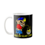 Black Piss Helmet Laws mugs
