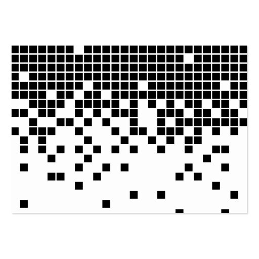 Black Pixels Business Card (back side)