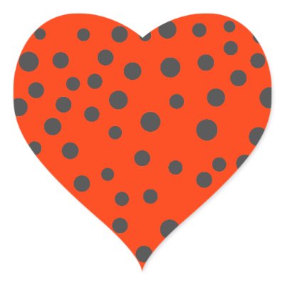 heart polka dots