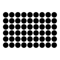 Black Polka Dots on White posters