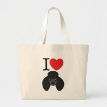 Black Poodle Bag