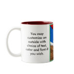 Black Poodle Christmas Art Mug