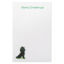 Black Poodle Christmas Holly Art Gifts & Cards Customized Stationery
