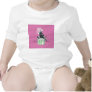Black Poodle in Hatbox Vintage Style T-shirt