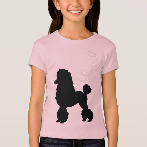 black poodle shirt