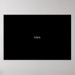 black posters