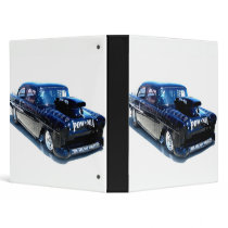 Black POW custom classic  car binder