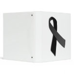 Black POW MIA Rememrance Awareness Ribbon Binders