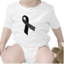 Black POW MIA Rememrance Awareness Ribbon Shirt