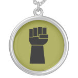 Black Power Black Fist Obama Necklace necklaces