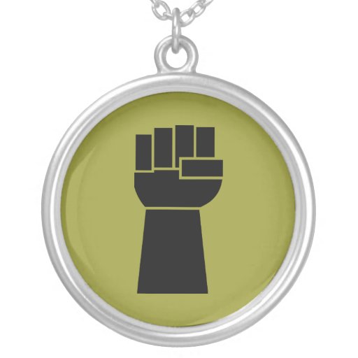 Black Power Necklace