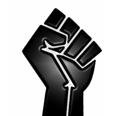 Black Power fist T Shirt by rshirts