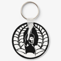 Black Power Woman keychains