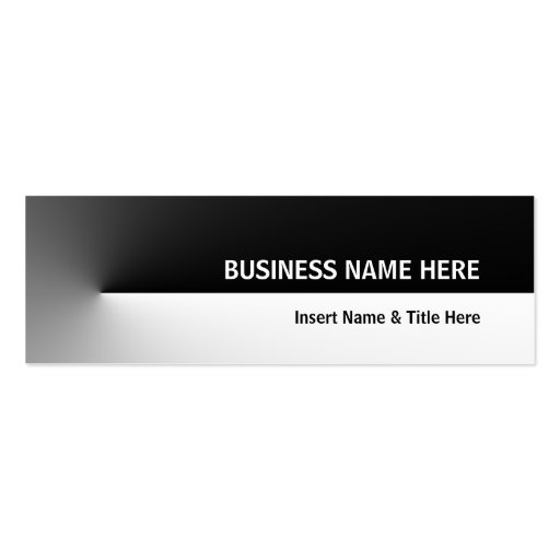 Black Pro Mini Business Card