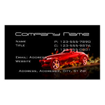 Black Prowler Business Card