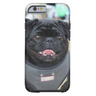 Black pug iPhone 6 case