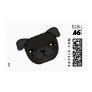 Black Pug Stamps