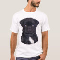 Black Pug t-shirts
