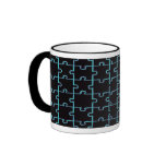 Black Puzzle Mug