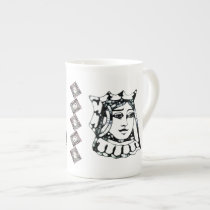 Black Queen Bone China Mug