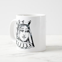Black Queen Extra Large Mug