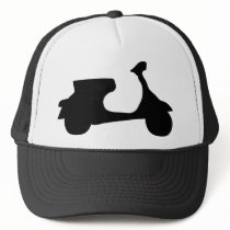 black racing scooter hats by Tomaniac black racing scooter hats