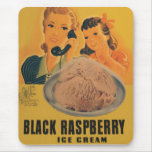 black rasberry ice cream mouse pad