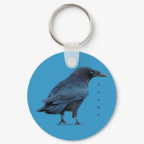 Black Raven Collection III keychains by RavenSpiritPrints Black Raven Collection III keychains