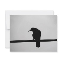 black raven invitations by laengauer black raven invitations