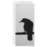 black raven custom rack card