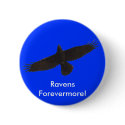 Black Raven Series buttons by RavenSpiritPrints Black Raven Series buttons