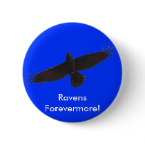 Black Raven Series buttons by RavenSpiritPrints Black Raven Series buttons