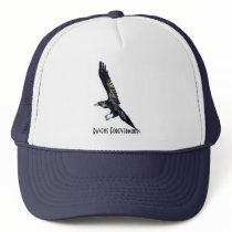 Black Raven Series Trucker Hat