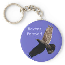 Black Raven Series Key Chain