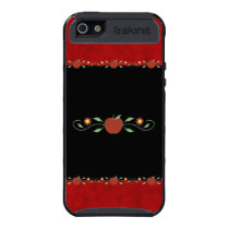 Black & Red Apple iPhone 5 Skinit Cargo Case skinit case